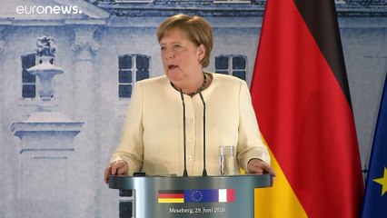 Merkel és Macron az EU-s helyreállítási alapért
