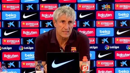 Setién dice que la relación con la plantilla "es buena" y que las "discrepancias" son "normales" cuando no hay victorias