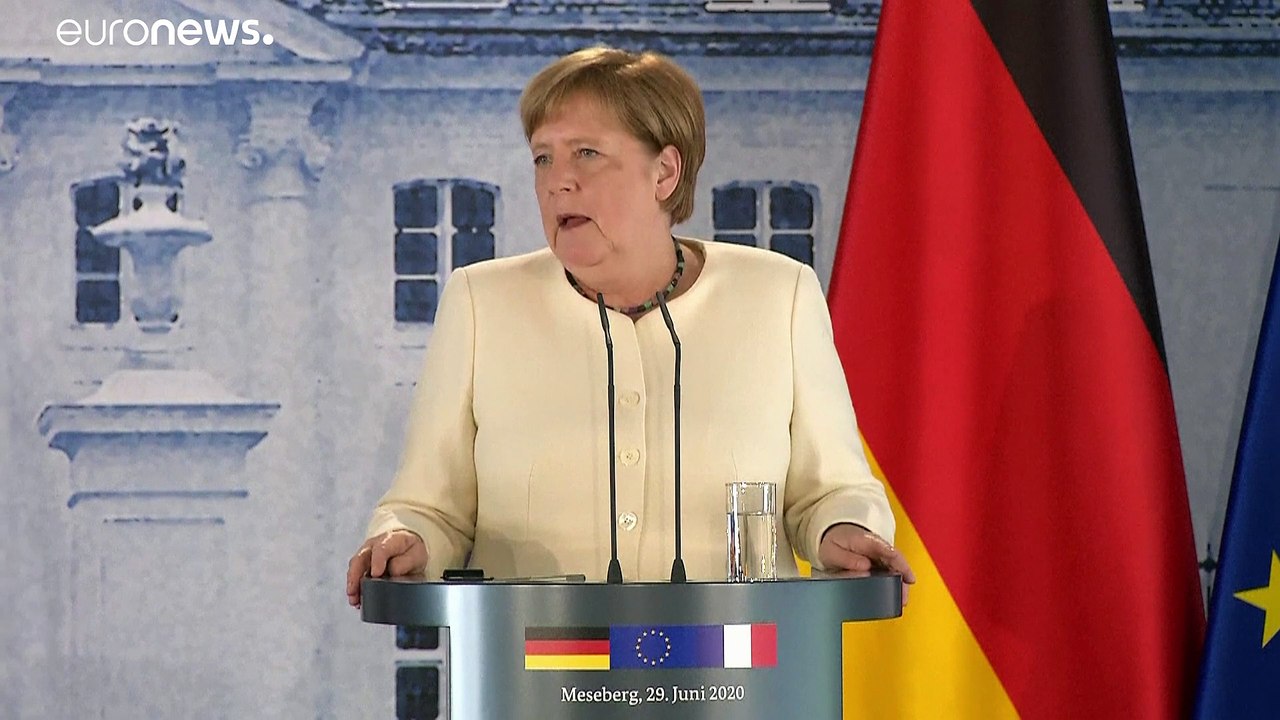 Eitel Sonnenschein: Marcron ist Merkels 1. Gast seit der Coronakrise