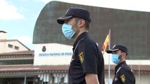 Los alumnos de la Escuela Nacional de Policía regresan por turnos