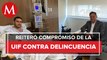 Santigo Nieto visita a García Harfuch en el hospital tras atentado