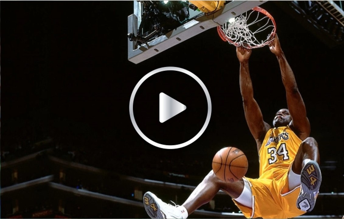 Shaquille O'Neal sigue demoliendo tableros ¡A los 48 años!