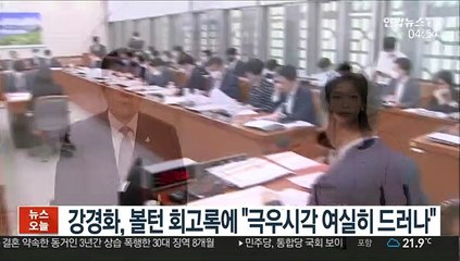 강경화, 볼턴 회고록에 "극우시각 여실히 드러나"