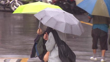 [날씨] 내륙 오후부터 갬...영동 내일 아침까지 300mm↑ / YTN