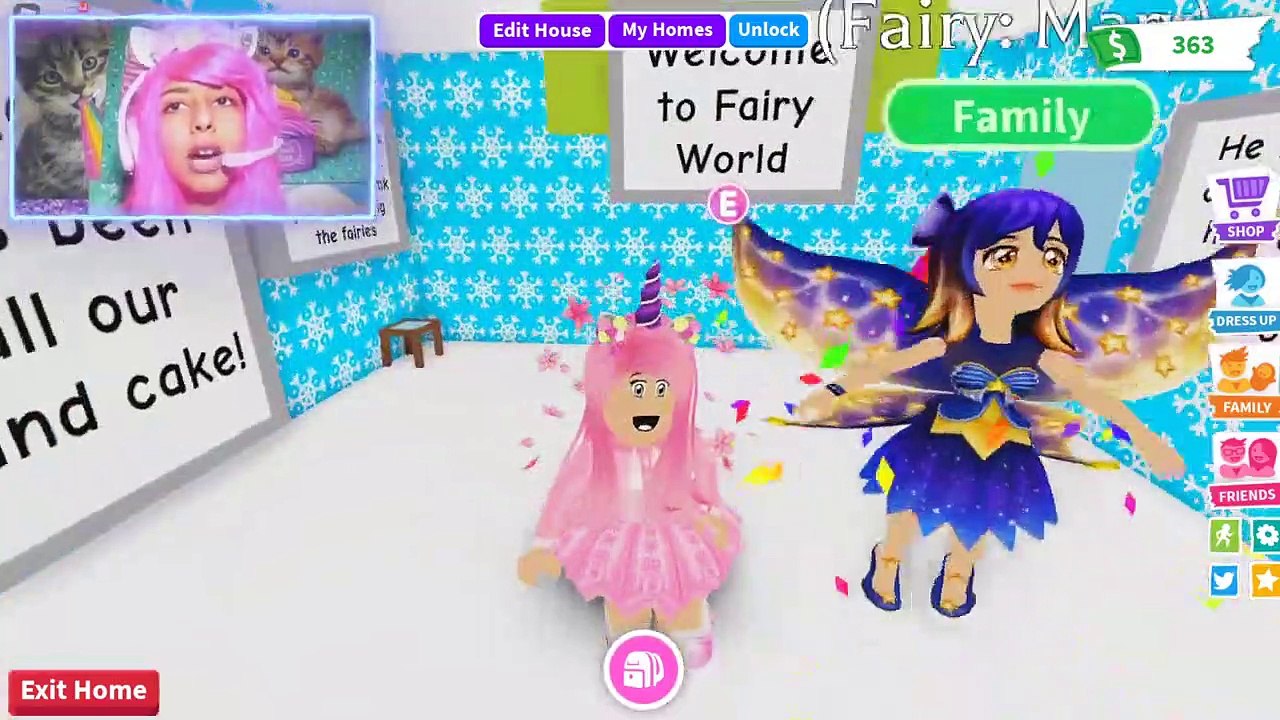 HIDE And SEEK In The *NEW* SECRET FAIRY WORLD In Adopt Me! (Roblox)
