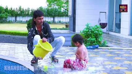 Chotu ka Swimming pool - छोटू का स्वीमिंग पूल - Khandeshi Hindi comedy - Chottu dada comedy 2020