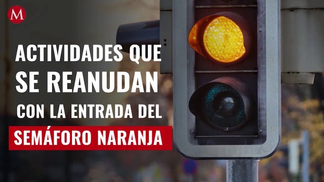 Actividades que se reanudan con el semáforo naranja en Ciudad de México