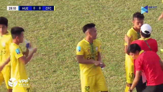 Highlights | Bóng đá Huế - XSKT Cần Thơ | Thẻ đỏ bất ngờ, không thể phá dớp sân khách | VPF Media