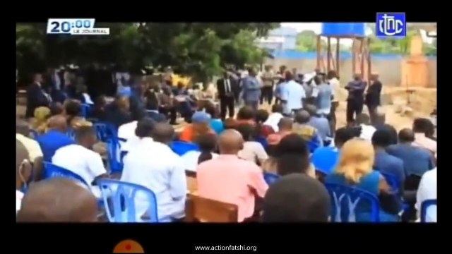 inauguration de 4 centres hospitaliers Programme d'urgence de Fatshi