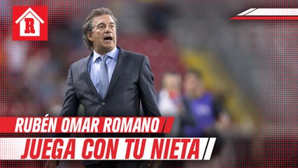 Rubén Omar Romano hizo divertido Tiktok junto a su nieta