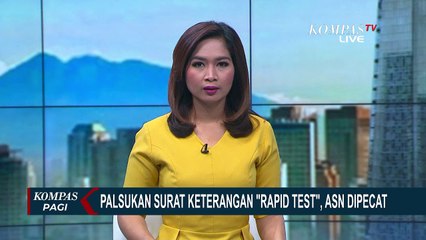 Download Video: ASN Dipecat Akibat Palsukan Surat Rapid Test Corona