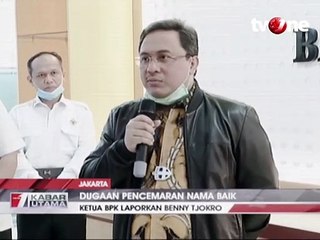 Dugaan Pencemaran Nama Baik, Ketua BPK Laporkan Benny Tjokro