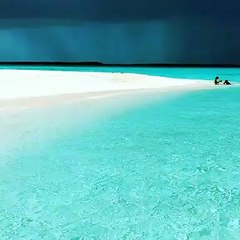 Crystal Blue At Exumas In The Bahamas