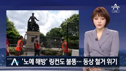 ‘노예 해방’ 링컨 동상도 철거 위기…과거 경력이 문제?