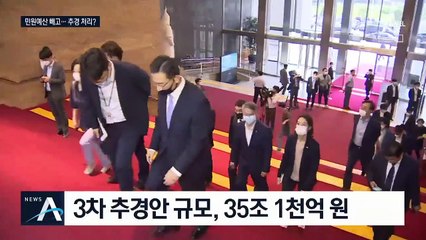 민주당, 추경안 단독 처리…국회는 코로나로 ‘비상’