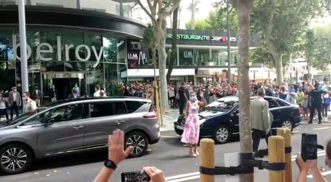 Los Reyes se reúnen con empresarios y sindicatos en Benidorm