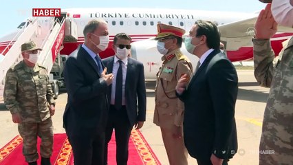 Bakan Akar ve Genelkurmay Başkanı Güler Libya'da