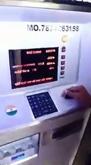 Automatic Pani Puri vending machine.