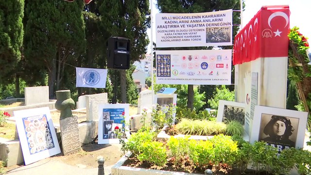 Milli Mücadele kahramanlarından Kara Fatma ölümünün 65'inci yılında anıldı - İSTANBUL