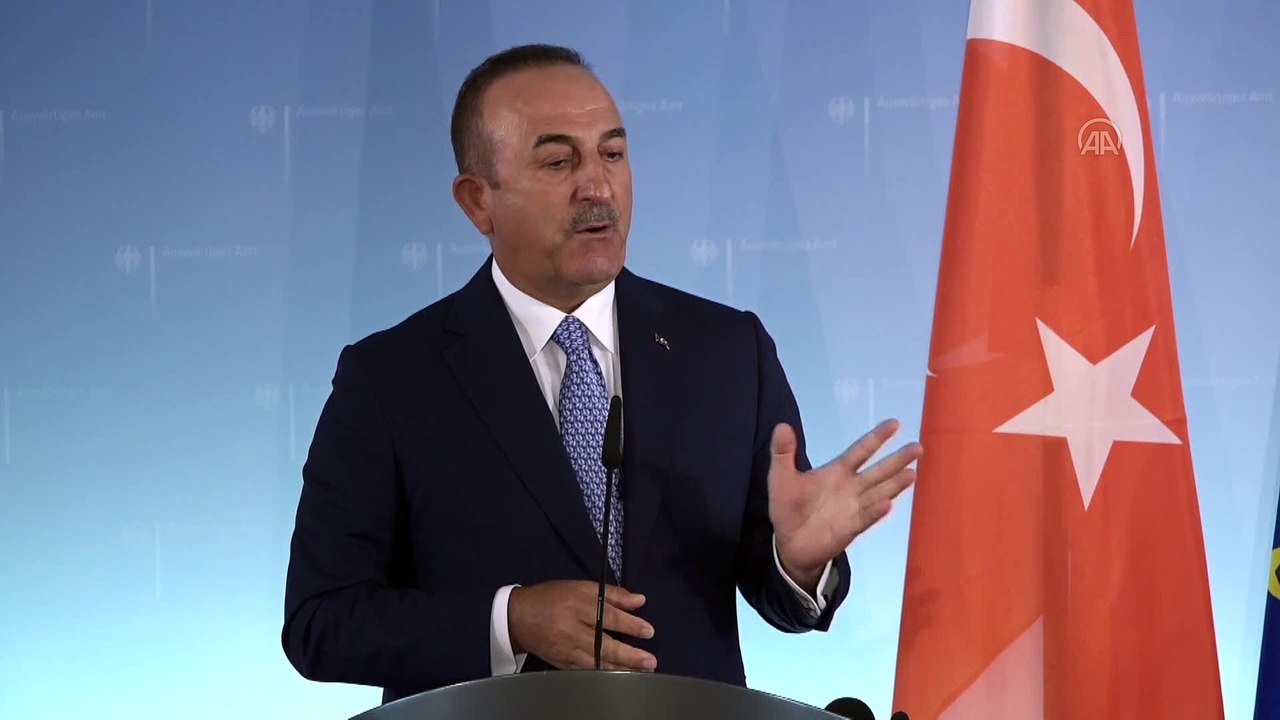 Çavuşoğlu: "Almanya'nın seyahat uyarısını gözden geçirmesi gerekiyor" - BERLİN