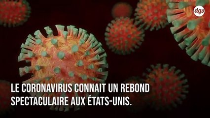 Aux États-Unis, le nombre de nouveaux cas de coronavirus dépasse les 50 000 par jour