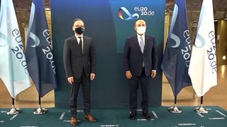 Dışişleri Bakanı Çavuşoğlu Almanya’da - Heyetlerası görüşme - BERLİN