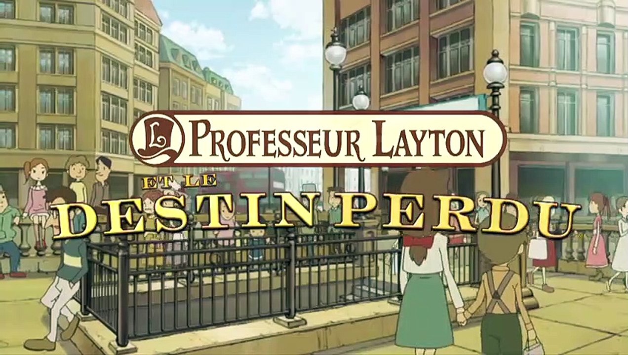 Professeur Layton et le destin perdu - Bande-annonce (Nintendo DS)