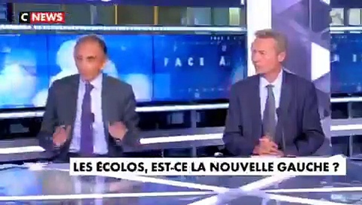 Eric Zemmour pense que le vert est la couleur de l'Islam (en parlant d'écologie)