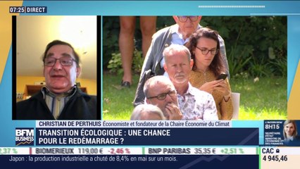 Christian de Perthuis (Economiste): Transition écologique, une chance pour le redémarrage ? - 30/06