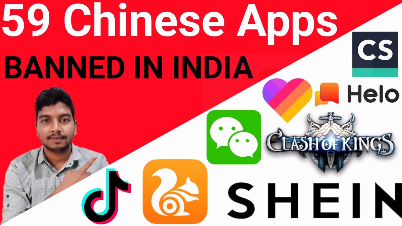 Good News !! 59 Chinese Apps Banned in India || TikTok, UC Browser, ShareIt and more...⚡⚡
