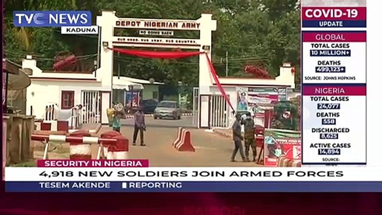4,918 new soldiers join armed forces