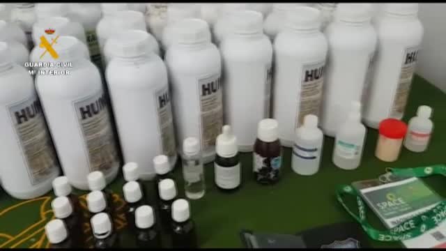 Desmantelado un laboratorio de medicamentos fabricados con fertilizantes