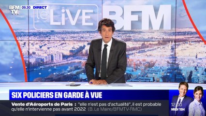Six policiers en garde à vue - 30/06