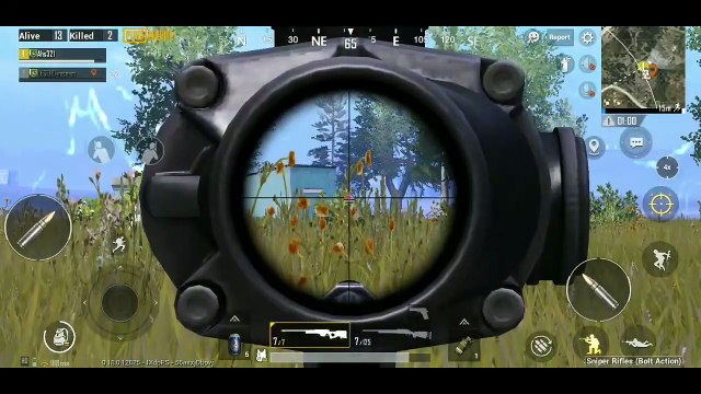 World Best Sniper Shot One Shot One Kill PUBG MOBILE....