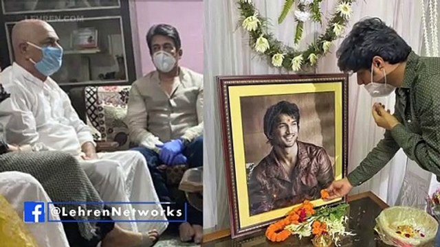 Shekhar Suman Meets Sushant Singh Rajput's Family