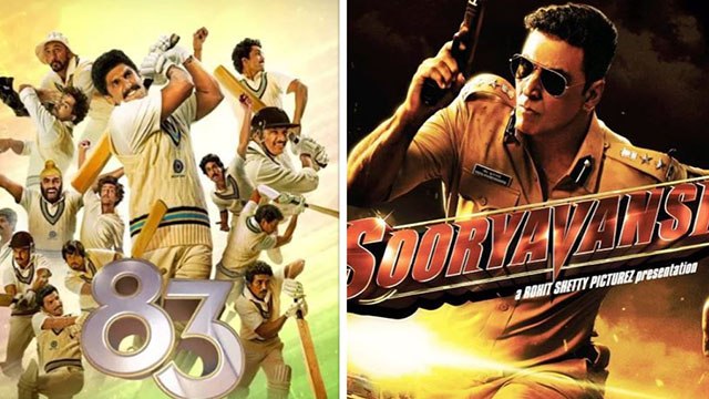 Akshay Kumar, Ranveer की फिल्म Sooryavanshi और 83 दिवाली-क्रिसमस पर होगी रिलीज | FilmiBeat