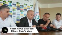 Çaykur Rizespor cephesinden Cüneyt Çakır'a sitem