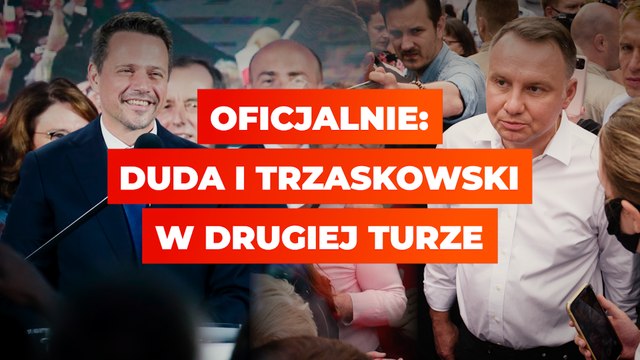 Oficjalne wyniki I tury wyborów prezydenckich.
