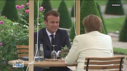 Emmanuel Macron emmène les 150 propositions chez Angela Merkel