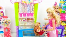 Barbie Toy Store & Candy Shop Süßigkeitenladen Toko mainan Magasin bonbons لعبة باربي Loja de doces