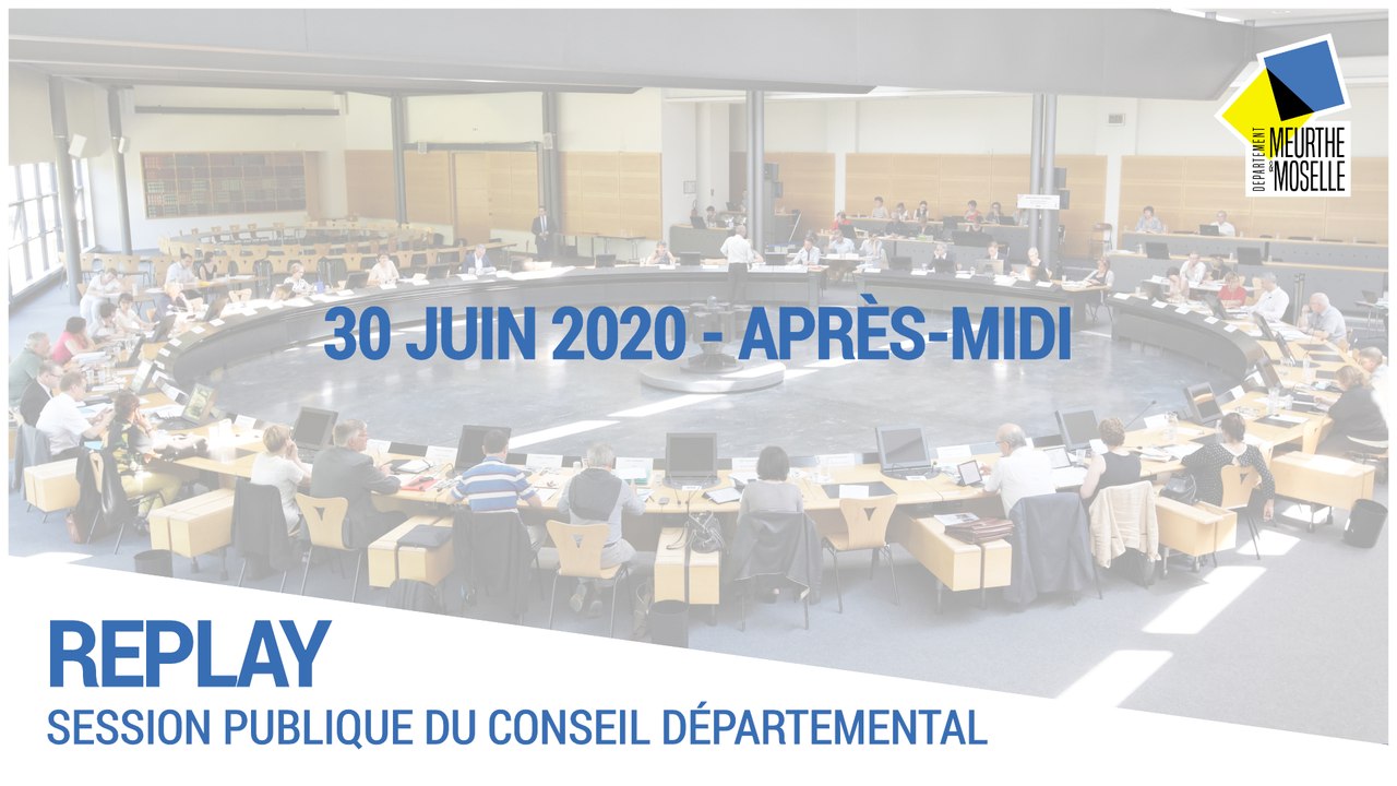 [SESSION] - Mardi 30 juin 2020 - Après-midi