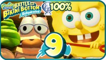 SpongeBob Battle for Bikini Bottom Rehydrated 100% Walkthrough Part 9 (PS4) Robo-Patrick Boss