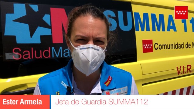 La Jefa de Guardia de SUMMA112 explica las lesiones del trabajador fallecido