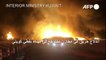 اندلاع حريق في مخازن مفتوحة في ميناء نفطي كويتي