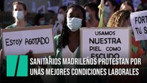 Sanitarios madrileños se concentran en Sol para pedir mejores condiciones laborales