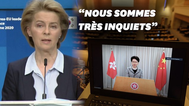 La Chine adopte la loi controversée sur Hong Kong, l'UE inquiète