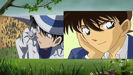 Conan và Kaito Kid cùng nhau phá két sắt