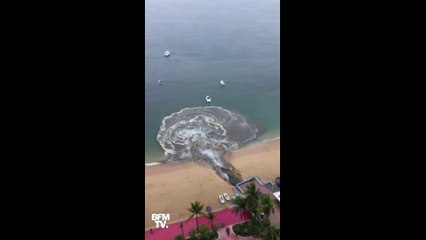 À Acapulco, l'eau des égouts a été évacuée dans l'océan Pacifique par erreur