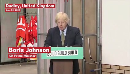 Скачать видео: Boris Johnson Unveils ‘New Deal’ For Britain As He Sets Out Post-Coronavirus Recovery Plan