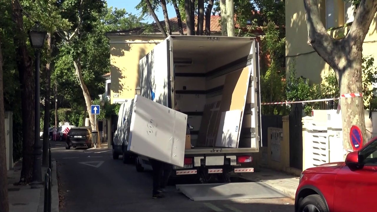 Vicky Martín Berrocal inicia la mudanza hacia su nuevo hogar